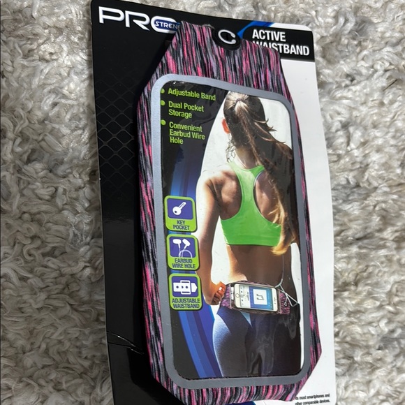Active‎ Waistband - Pink and Black - Picture 1 of 10